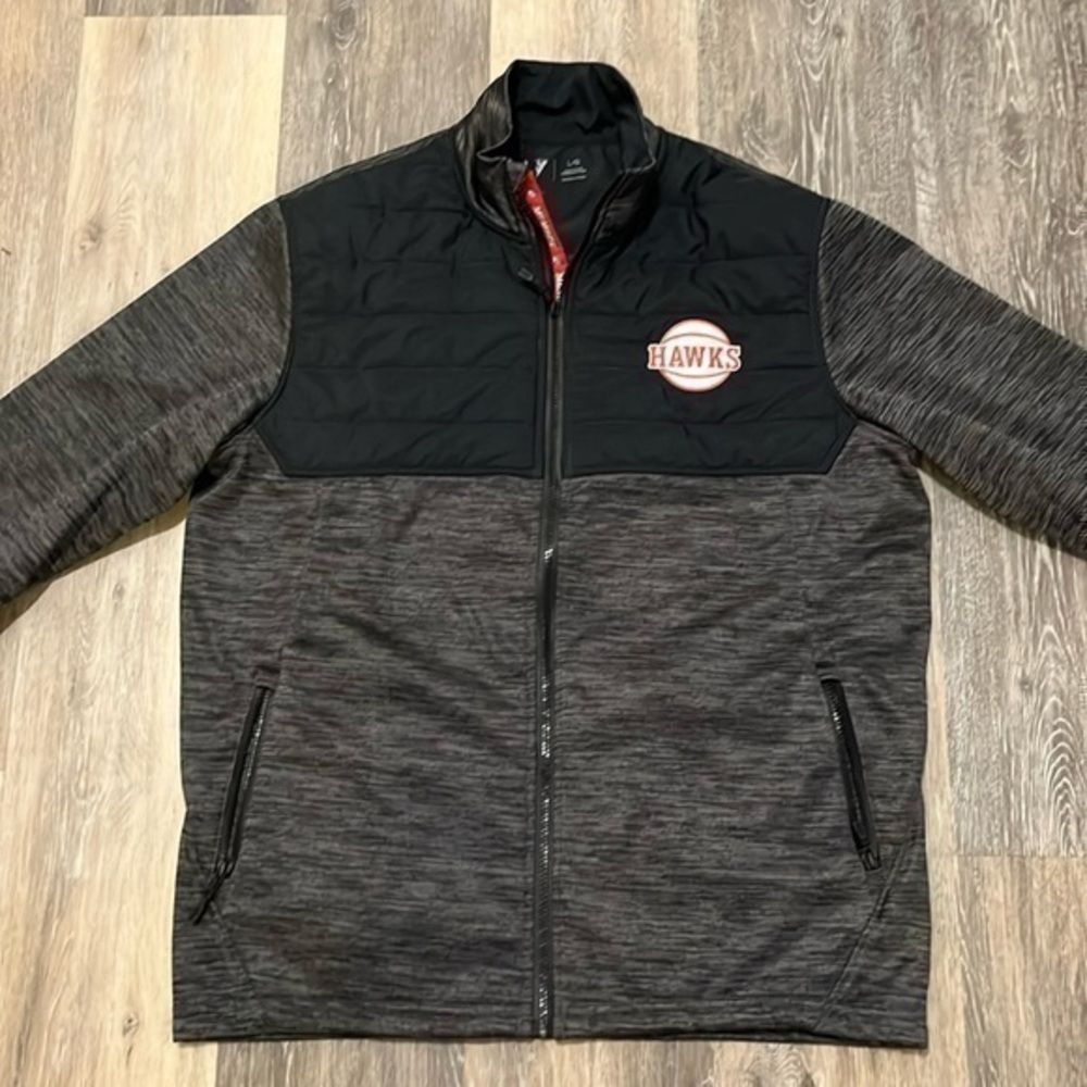 Atlanta Hawks Member Jacket By Level Wear: Large EUC